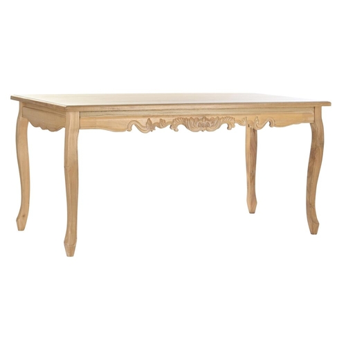 Dining Table DKD Home Decor Natural Wood Fir MDF Wood 160 x 80 x 76,5