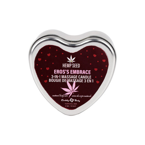 Earthly Body Hemp Seed 3-in-1 Valentines Day Candle Eros's Embrace 4