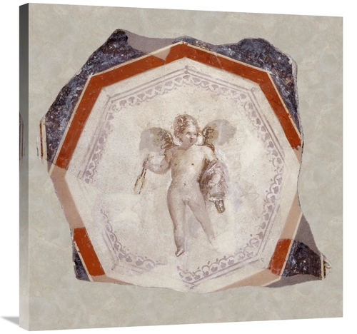 Global Gallery GCS-459936-3030-142 30 x 30 in. Fresco Depicting Cupid 