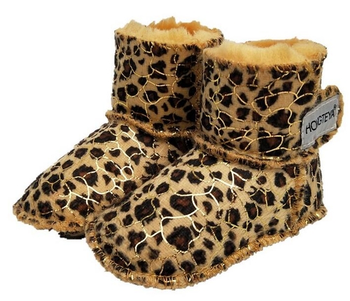 Warm leopard Winter Boot Baby Girl Newborn Shoes