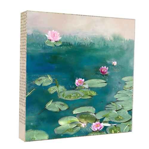 Water Lilies 5x5 Art Block