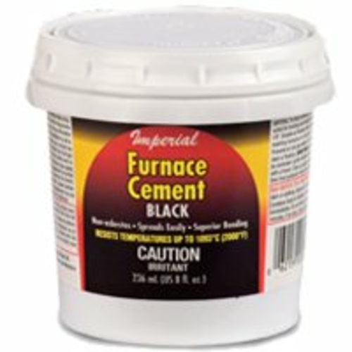 Imperial Manufacturing KK0295-A Furnace Cement Black 16 Oz.