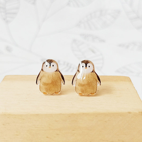 Penguin Earrings