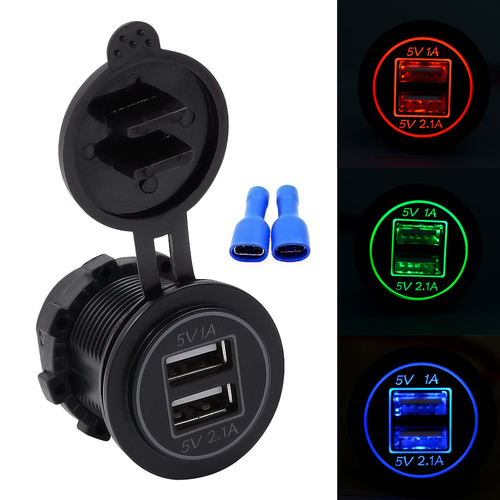 Car-charger Dual USB outpu 3.1A USB quick Charger