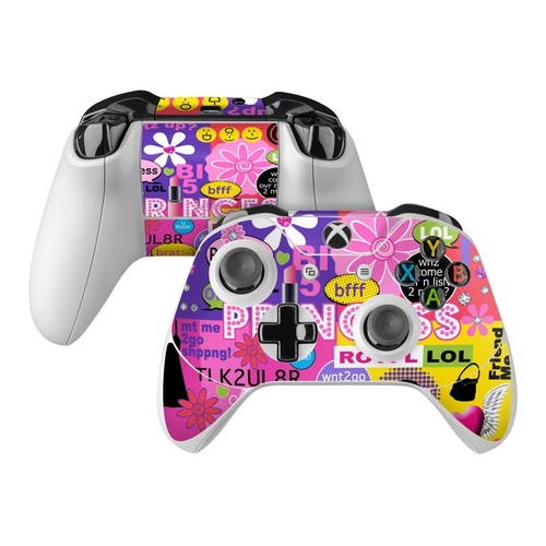 DecalGirl XBOC-PRNCSSTXT Microsoft Xbox One S Controller Skin - Prince