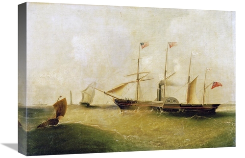 Global Gallery GCS-267426-22-142 22 in. The Great Western Art Print - 