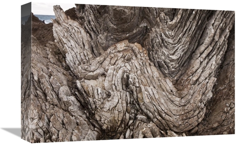 Global Gallery GCS-397770-1218-142 12 x 18 in. Folded Limestone Layers