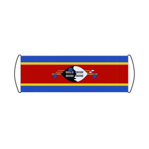 Bannière de défilement Drapeau de l'Eswatini