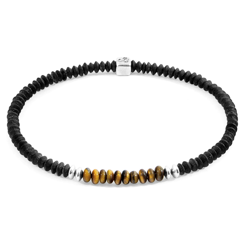 Brown Tigers Eye Paralana Silver and Stone