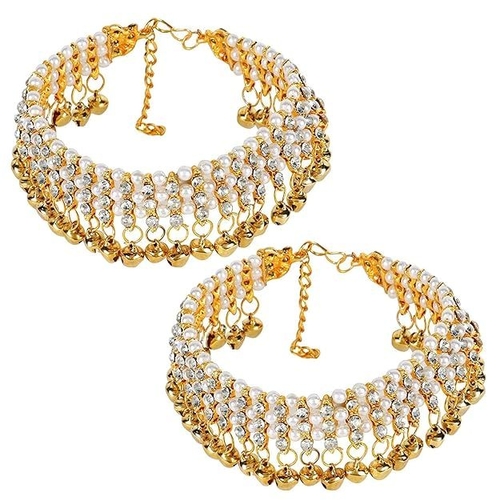 Traditional Charms Ghungroo Non-Precious Metal Gold Plated & Alloy