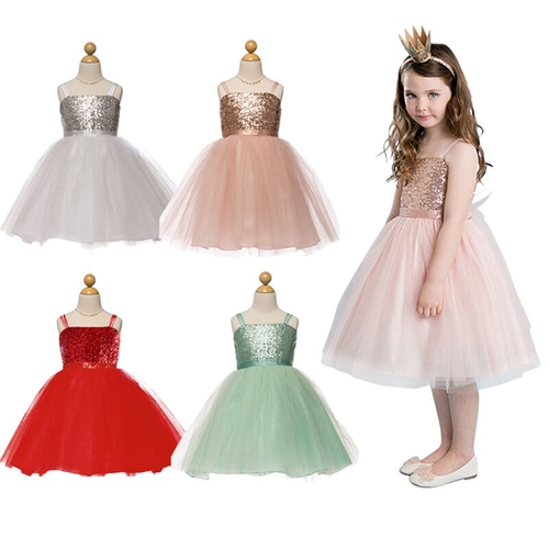 Xmas Princess Sweet Infant Baby Girls 3 14Y Party