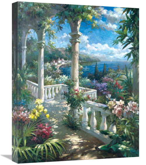 Global Gallery GCS-115984-2024-142 20 x 24 in. Seaside Terrace Art Pri