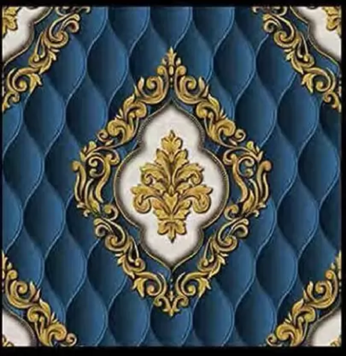 Decorative Blue Wallpaper  (15 cm x 12 cm)