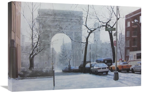 Global Gallery GCS-398716-2030-142 20 x 30 in. Wash Square Art Print -