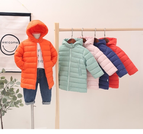 Hot Sale Kids Winter Fashion Jacket Children Plus