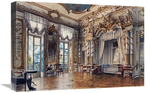 Global Gallery GCS-267048-22-142 22 in. A Bedroom in the Tzars Palace&