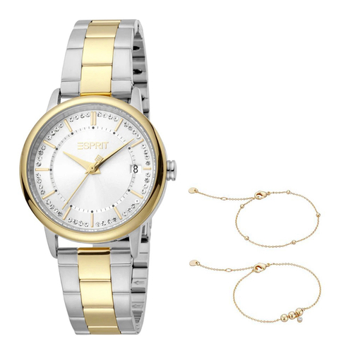 Esprit ES1L181M2085 Harper Silver Two Tone MB Ladies Watch