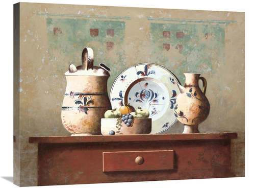 Global Gallery GCS-112921-2432-142 24 x 32 in. Still Life with Fruit I