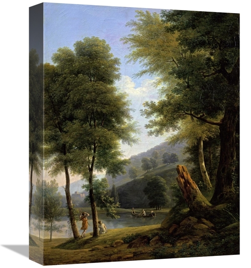 Global Gallery GCS-281711-16-142 16 in. Idyllic Landscape - Paysage Id