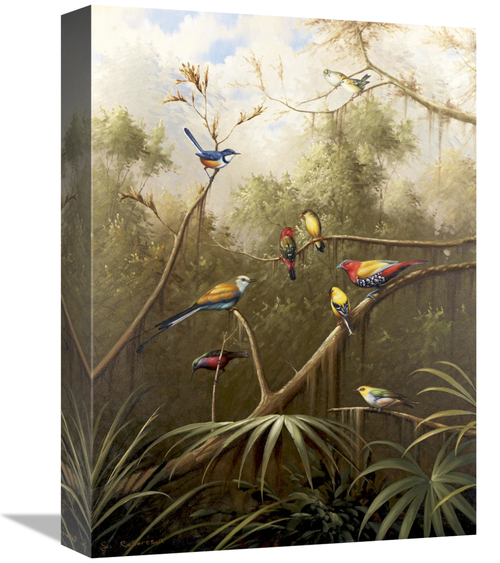 Global Gallery GCS-132472-1216-142 12 x 16 in. Morning Gathering II Ar