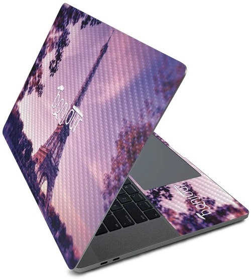 MightySkins CF-APMAPRO216-Bonjour Carbon Fiber Skin for Apple MacBook 