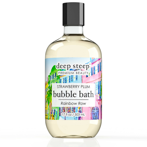 17oz Bubble Bath- Strawberry Plum- Deep Steep