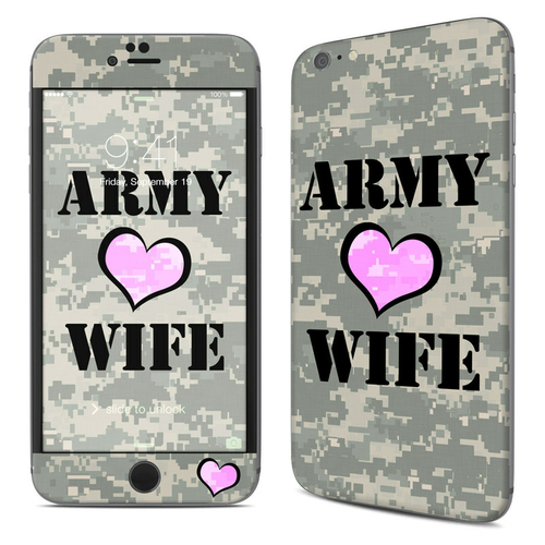 US Army AIP6P-ARMYWIFE Apple iPhone 6 Plus Skin - Army Wife