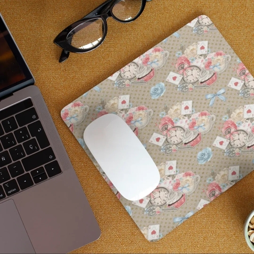 Main Wonderland Pattern Non-Slip Computer Mousepad Mouse Pad image