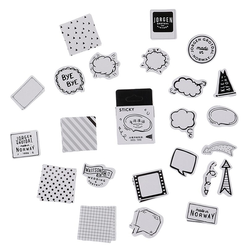 46Pcs/Box Kawaii Cat Stickers Cute Stationery