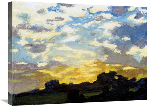 Global Gallery GCS-279464-30-142 30 in. Golden Sunset Art Print - Edwa