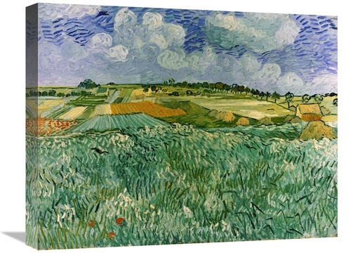 Global Gallery GCS-281287-22-142 22 in. Plain Near Auvers Art Print - 