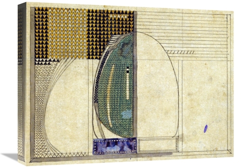 Global Gallery GCS-266802-22-142 22 in. Design, 1916 for W.J Basse