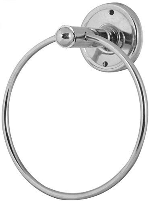 Stainless Steel  Towel Ring SS CP Round