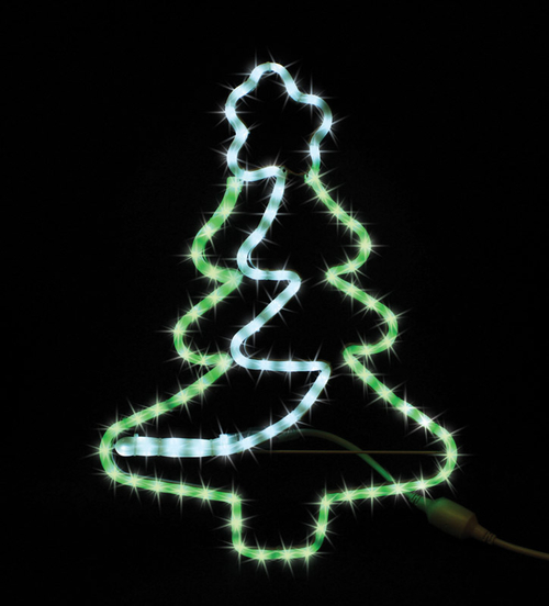 Celebrations 9737610 LED Tree - Christmas Decoration, Green