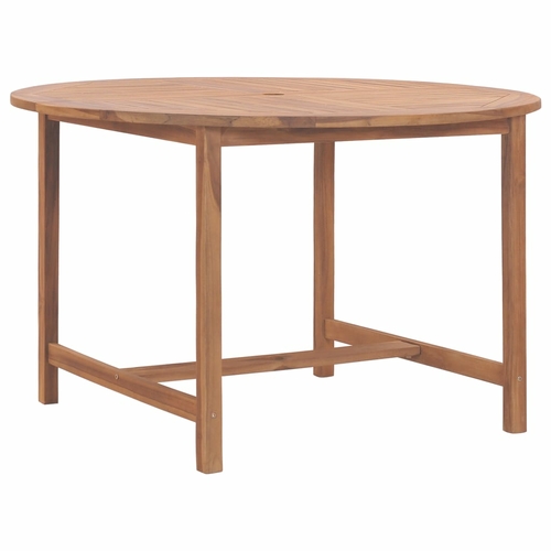 Garden Table 47.2"x29.9" Solid Teak Wood