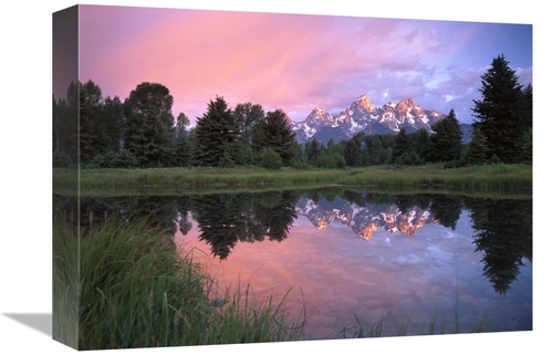 Global Gallery GCS-451996-1216-142 12 x 16 in. Grand Teton Range At Sc