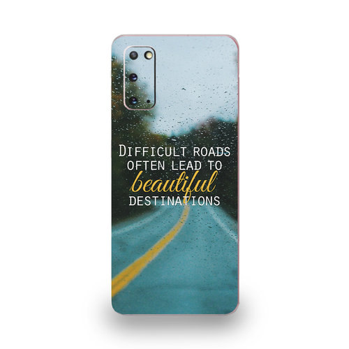MightySkins SAGS20-Difficult Roads Skin for Samsung Galaxy S20 - Diffi