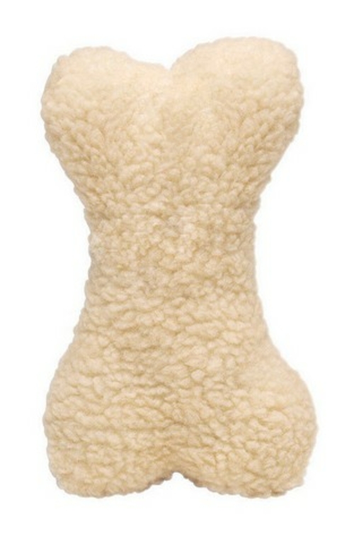 Diggers 08807 Bone Fleece Dog Toy