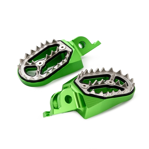 CNC Foot Peg Rests Footpegs For Kawasaki KX250