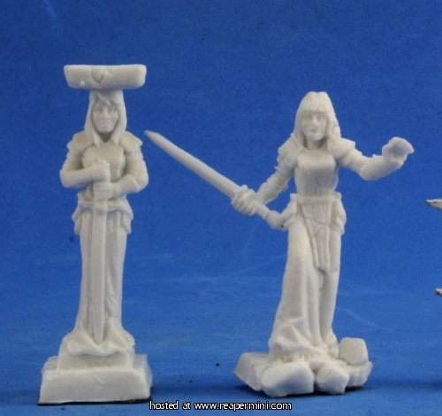 Reaper Miniatures REM77378 25mm Caryatid Columns - Bob Ridofli