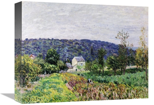Global Gallery GCS-267308-16-142 16 in. Hills Surrounding Paris Art Pr