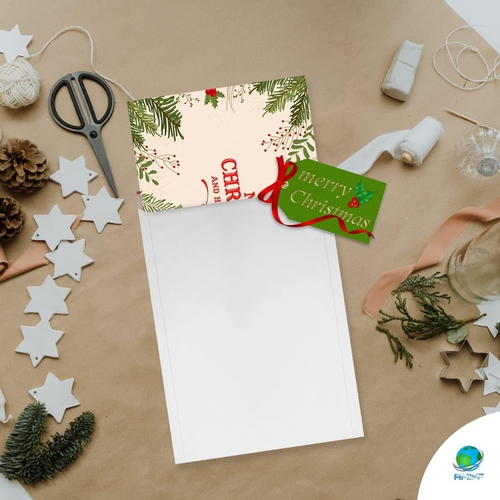 White Rigid Mailers Pouches 9.75 x 12.25 SelfSealing Paperboard Photo