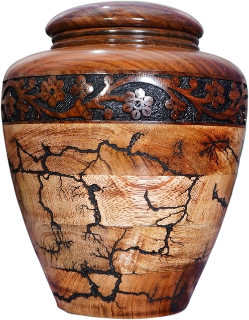 Adult urn for Male Female Wooden urn for Ashes Human ash urn Box