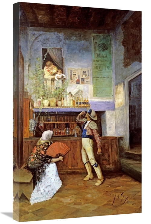 Global Gallery GCS-268039-30-142 30 in. The Farewell Art Print - Juan 