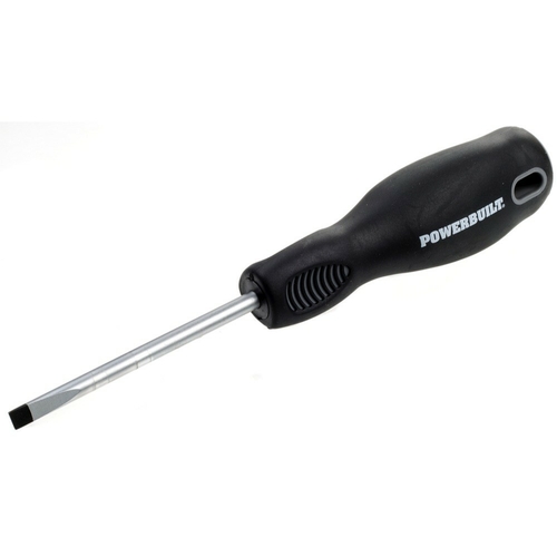 Powerbuilt 3/16inX3in Slotted Screwdriver - 646131