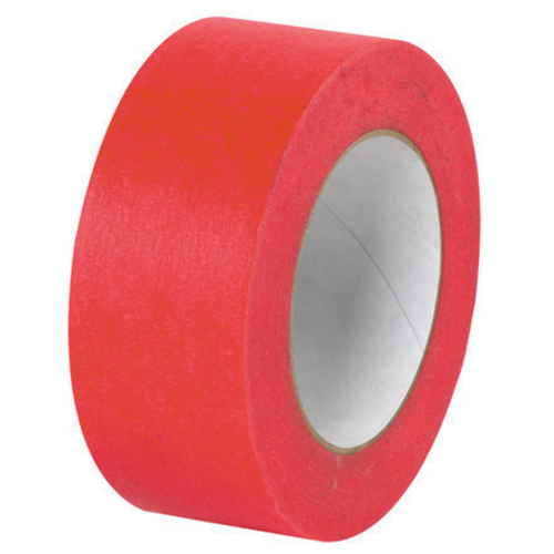 Box Partners T935003R 1 in. x 60 yds. Red Intertape- PF3 Masking Tape