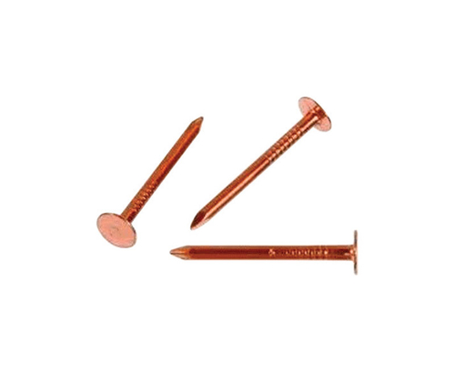 Maze Nails 5000297 3D 1.25 in. Slate Copper Nail Flat Head Plain Shank