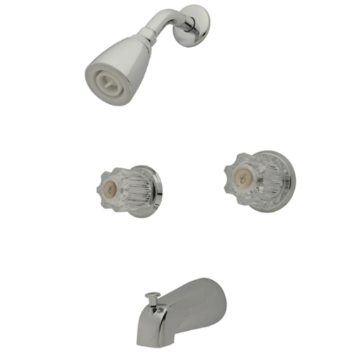 Kingston Brass KB141 Two Handle Tub & Shower Faucet