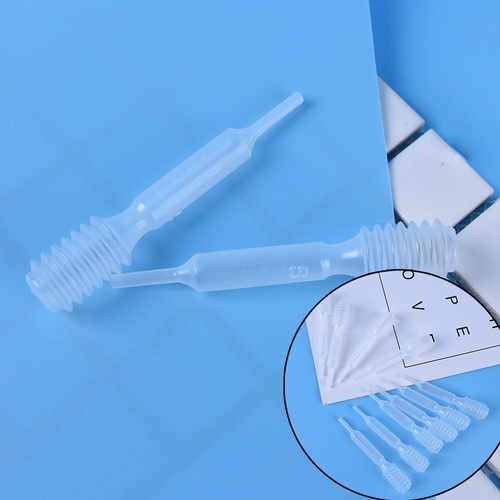 10Pcs 5ml Disposable Transparent Pipettes Safe