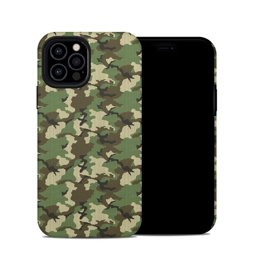 DecalGirl A12PHC-WCAMO Apple iPhone 12 Pro Hybrid Case - Woodland Camo